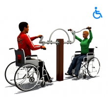 Тренажеры для инвалидов Турник+Велосипед Kidyclub 33713