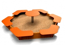 Песочница со столиком Kidyclub 34553