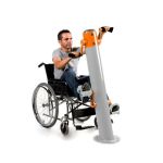 Уличный тренажер для инвалидов Велосипед  Kidyclub 3622