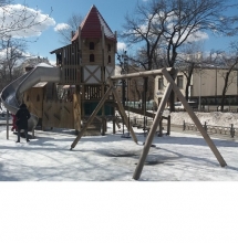 Оригинальная детская площадка  ЗАМОК 4164